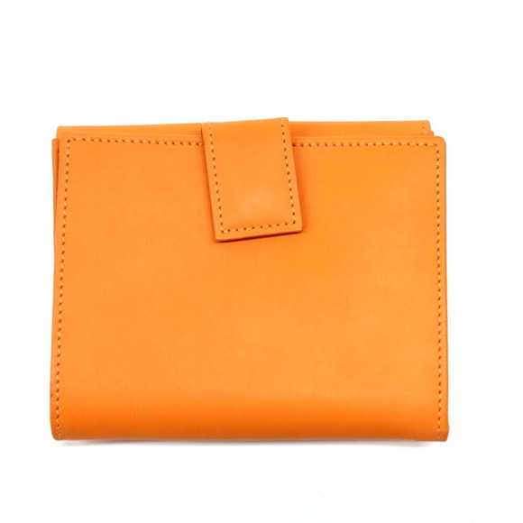 Salvatore Ferragamo Double hook Wallet Orange - Picture 2 of 8